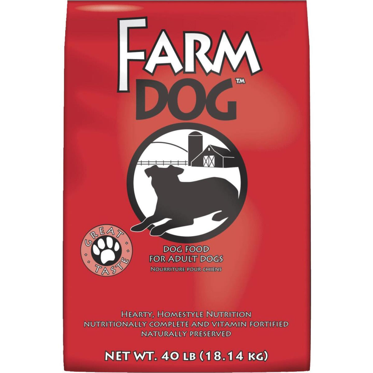 Farm Dog Naturally Preserved 40 Lb. Adult Dry Dog Food Gap PA