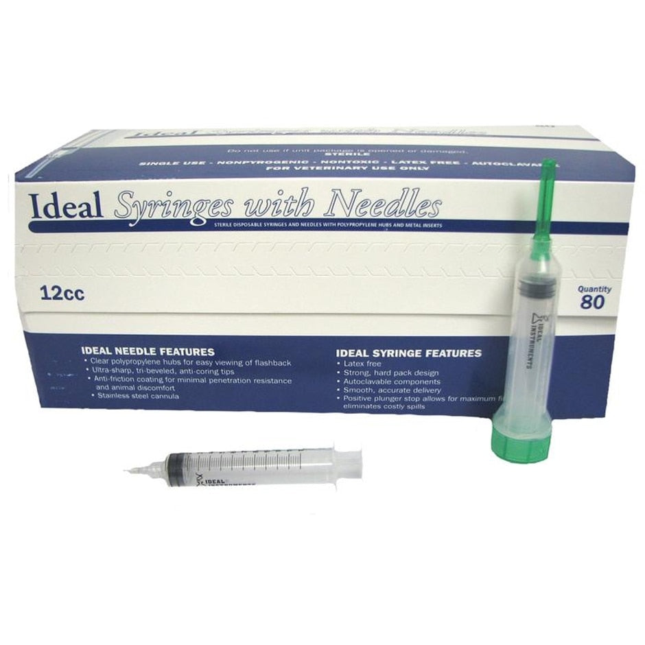 Ideal Disposable Syringes with Needles Ideal Instruments - Needles