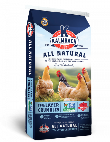 Kalmbach 17% All Natural Layer Crumble (Non-GMO)