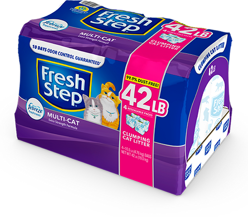 MULTI-CAT SCENTED LITTER WITH THE POWER OF FEBREZE (42-lb)