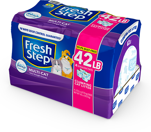 MULTI-CAT SCENTED LITTER WITH THE POWER OF FEBREZE (42-lb)