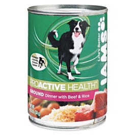 Dog Food, Savory Beef & Rice, 13.2-oz.