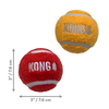 KONG Sport Softies Ball 2-Pk Assorted Dog Toy