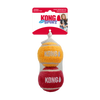 KONG Sport Softies Ball 2-Pk Assorted Dog Toy