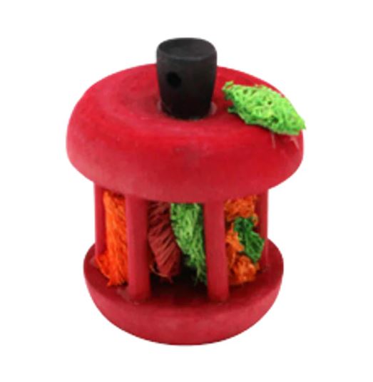 A&E Cage Nibbles Foraging Apple Small Animal Chew Toy (Nibbles Foraging Apple)