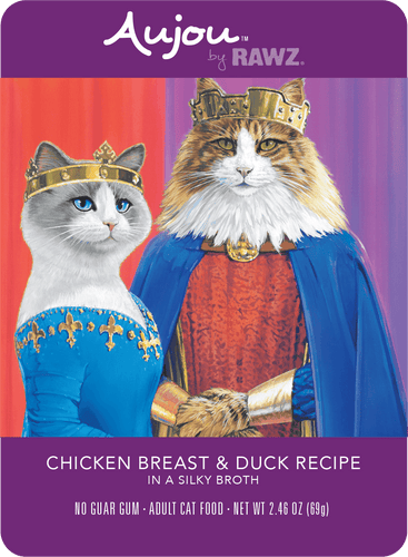 RAWZ Aujou Chicken Breast & Duck Recipe Cat Wet Food