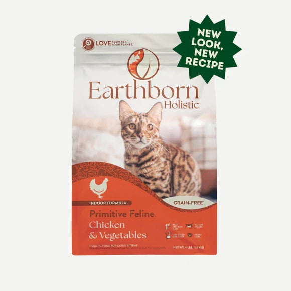 Earthborn Holistic Grain Free Primitive Feline™ Chicken & Vegetables Dry Cat Food