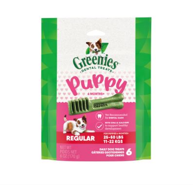 Greenies 6+ Months Puppy Regular Size Dental Dog Treats