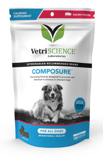 VetriScience Composure™ Dog Chews (Bacon 45 Count)