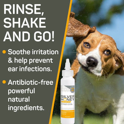 Absorbine Silver Honey® Rapid Ear Care Vet Strength Ear Rinse