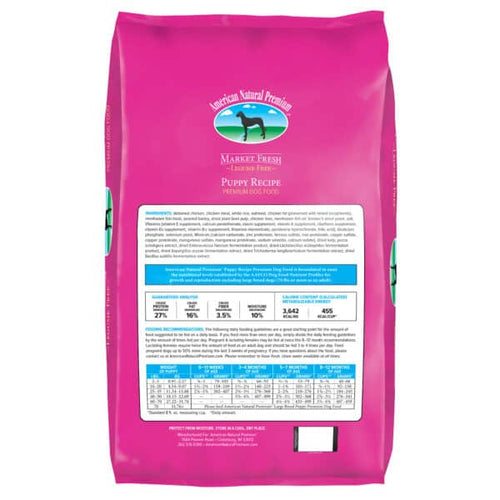 American Natural Premium Puppy Recipe Dry Dog Food