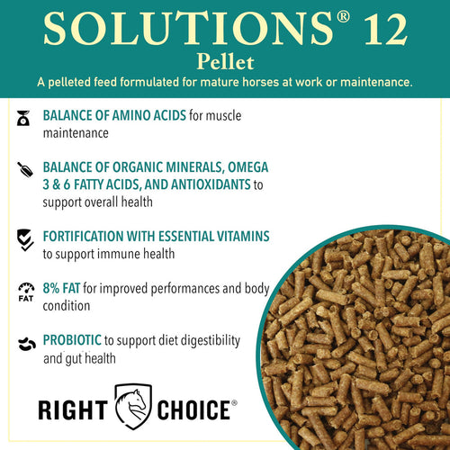 Solutions® 12 Pellet Horse Feed