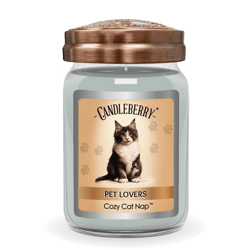 Candleberry Cozy Cat Nap™ - Large Jar Candle