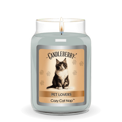 Candleberry Cozy Cat Nap™ - Large Jar Candle