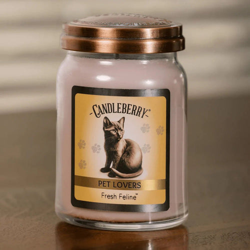 Candleberry Fresh Feline™ - Large Jar Candle