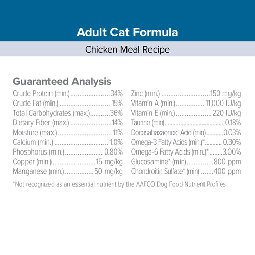 Kent Blue Seal EnTrust® Adult Cat Formula Chicken Meal Recipe Cat Food
