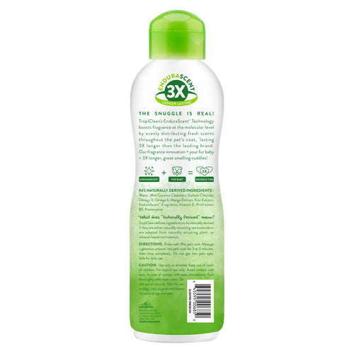 TropiClean EnduraScent™ Mango Kiwi Pet Shampoo