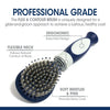 Four Paws Magic Coat Professional Series Flex & Contour Pin and Bristle Brush for Dogs