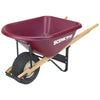 SCENIC ROAD SINGLE WHEEL WHEELBARROW W/TURF TIRE