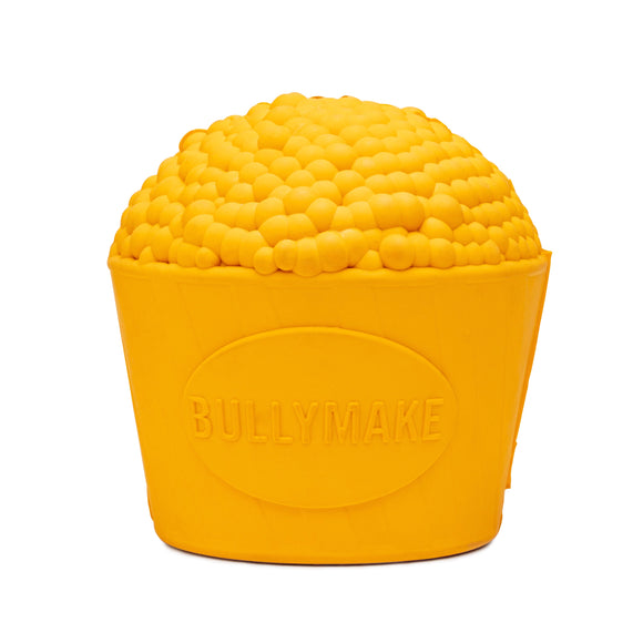 Bullymake Popcorn Bucket Dog Toy