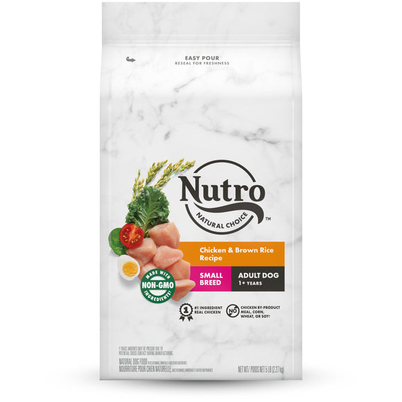 Nutro NATURAL CHOICE™ SMALL BREED ADULT CHICKEN & BROWN RICE RECIPE (13 lb)