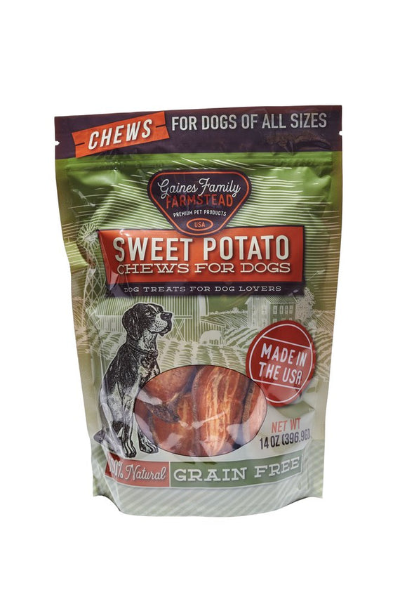 Gaines Family Farmstead Sweet Potato Chews for Dogs