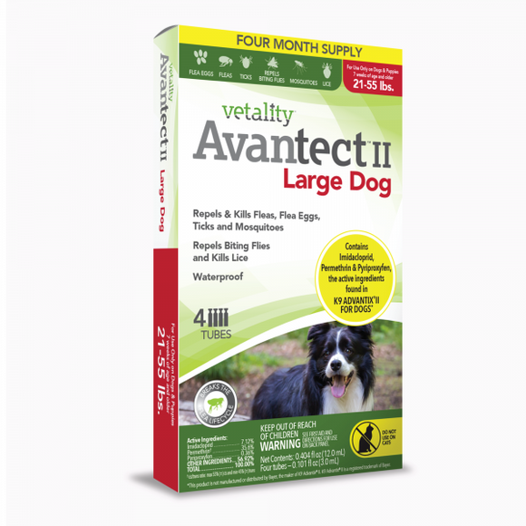Tevra Brands Vetality Avantect II for Dogs
