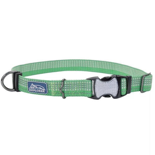 Coastal Pet Products K9 Explorer Brights Reflective Adjustable Dog Collar Meadow 1