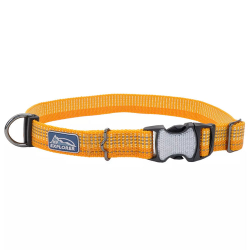 Coastal Pet Products K9 Explorer Brights Reflective Adjustable Dog Collar Desert 5/8 x 8-12