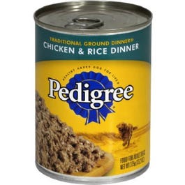 Canned Dog Food, Chicken & Rice Dinner, 13.2-oz.