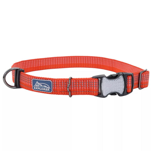 Coastal Pet Products K9 Explorer Brights Reflective Adjustable Dog Collar Canyon 5/8