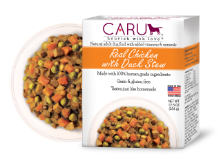Caru Natural Chicken with Duck Stew for Dogs (12.5-oz)