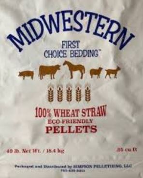 Midwestern First Choice Bedding Straw Pellets
