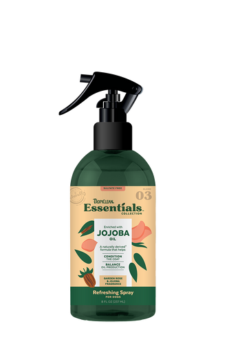 Tropiclean Essentials Jojoba Deodorizing Spray for Dogs (8 Oz)