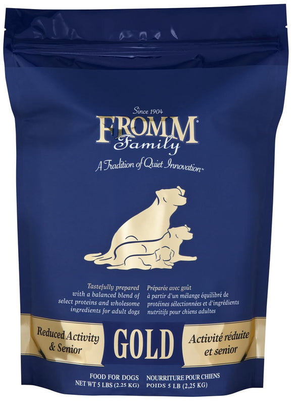 Fromm Reduced Activity & Senior Gold Dog Food (30 lbs)