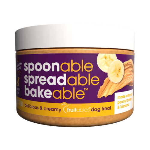 Fruitables Spreads™ Peanut Butter & Banana Creamy Dog Treat