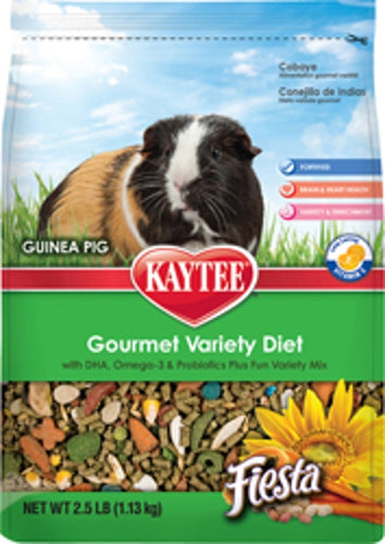 Kaytee Fiesta Gourmet Variety Diet Guinea Pig Food (4.5 lbs)