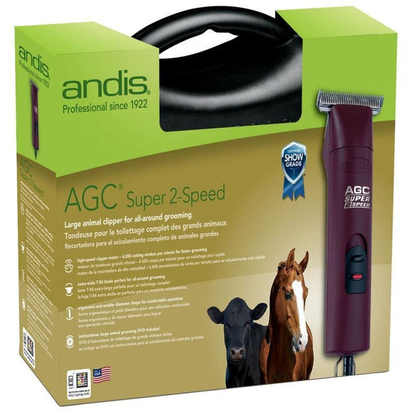 AGC2 SUPER 2-SPEED HORSE CLIPPER WITH T-84 BLADE